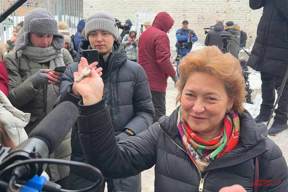 19.01. передача ключей от квартиры Долиной