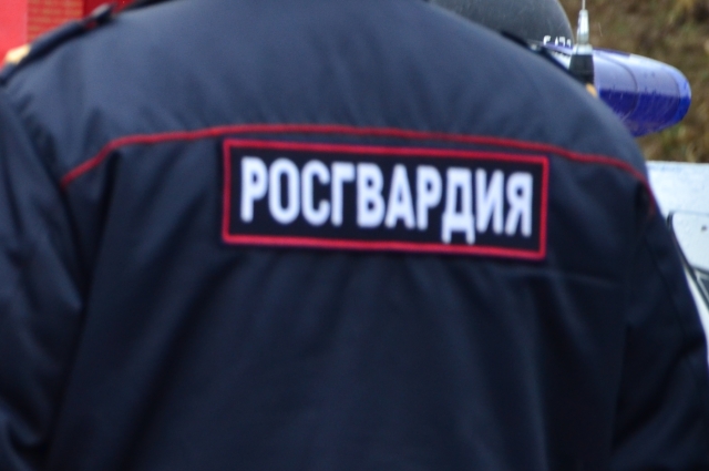 Сотрудники вневедомственной охраны применили табельное оружие.