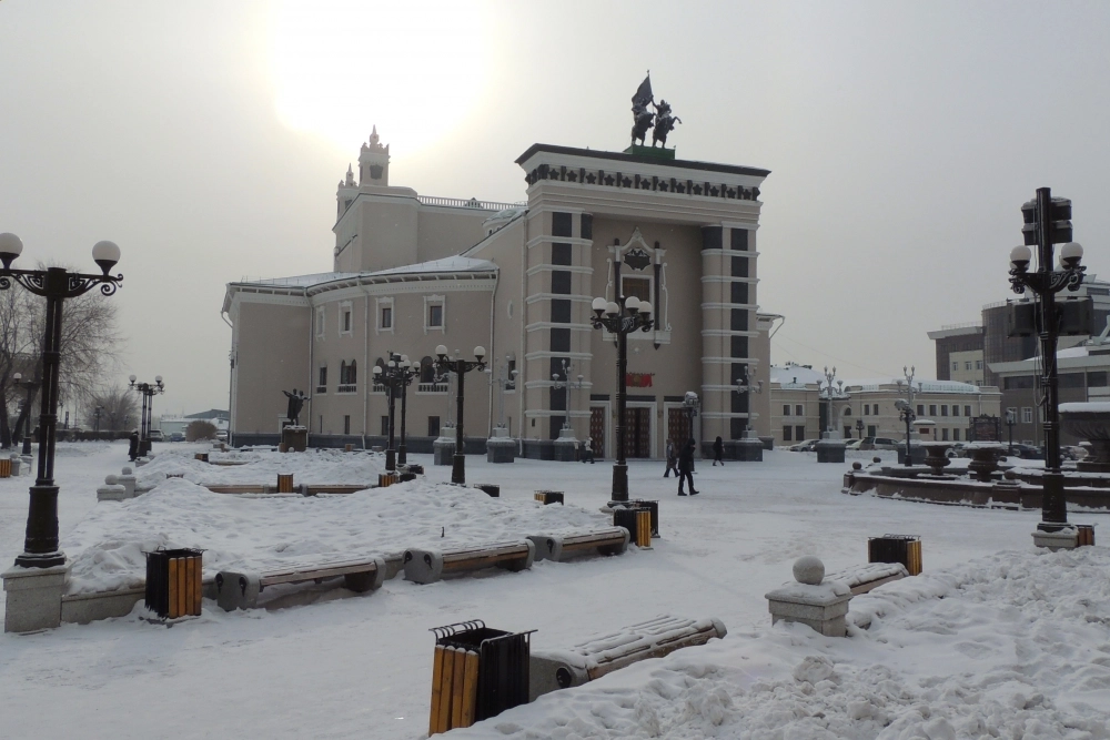 Ноябрь в Улан-Удэ — уже зимний месяц. 