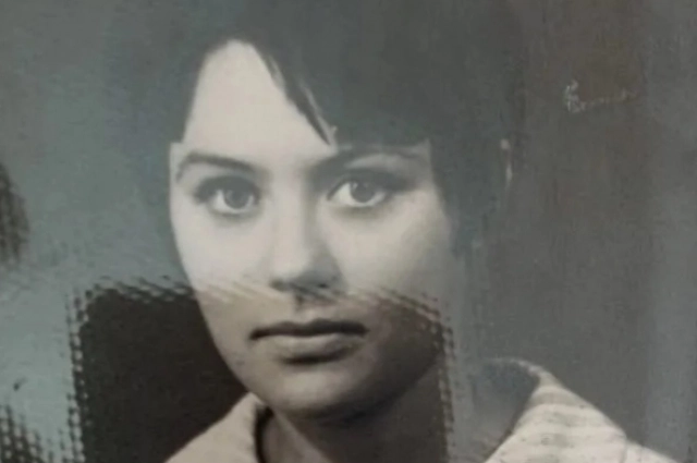 Любовь Шлыкова в молодости.