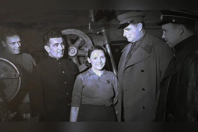 Вручение ордена Анастасии Чаус. 