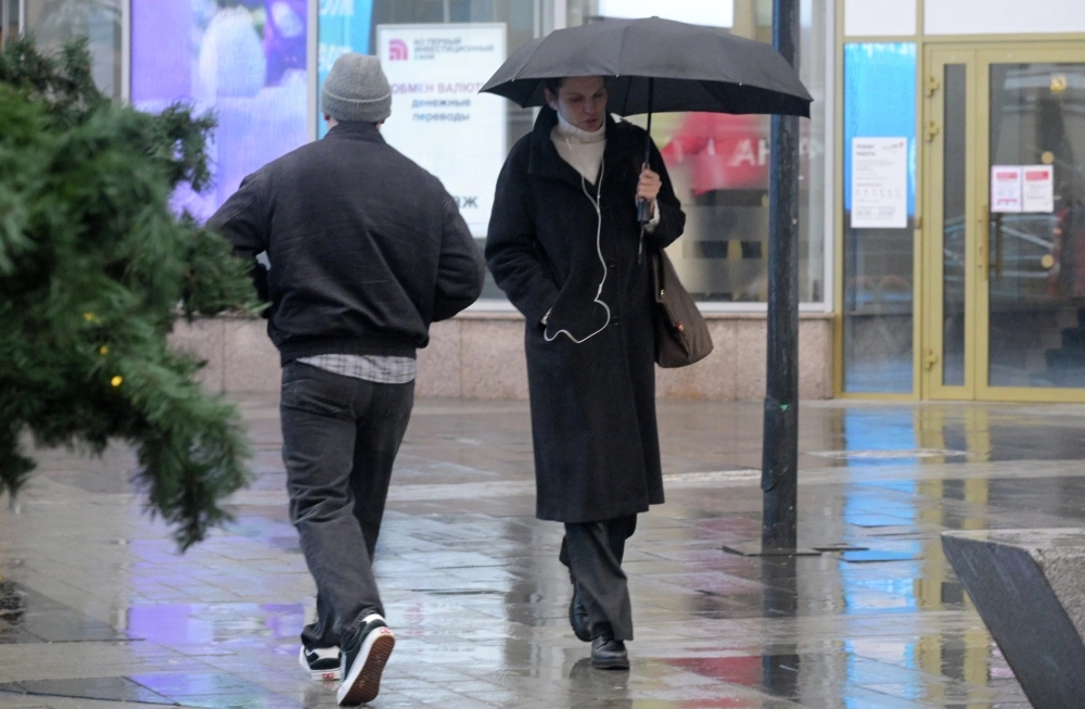 дождь в Москве