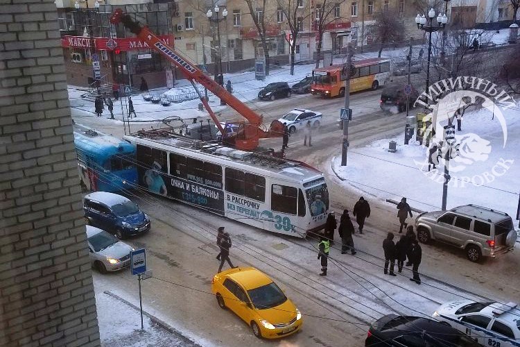 Столкновение трамваев