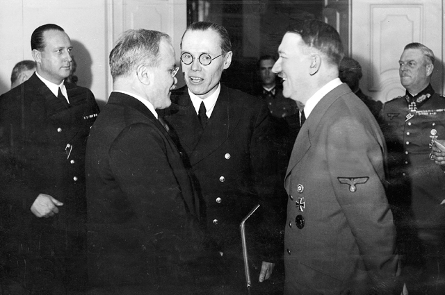 Встреча Молотова с Гитлером. 12 ноября 1940 г.
