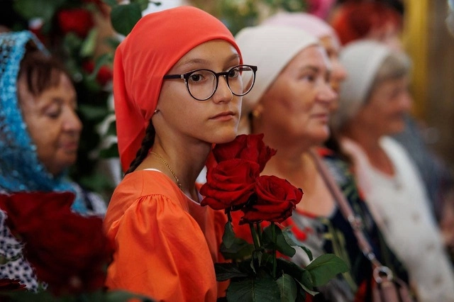 Пять тысяч верующих поздравили Ново-Тихвинский женский монастырь с юбилеем