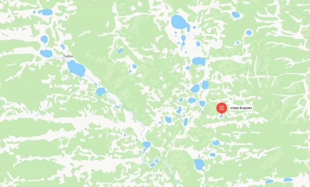 Местность, в которой пропал охотник