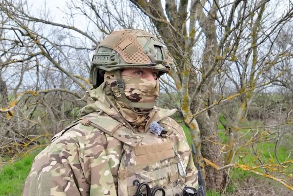 Командир взвода БПЛА с позывным «Альварес».