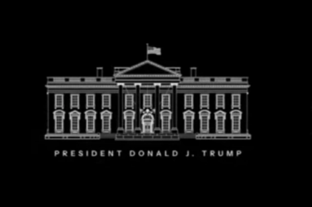 Кадр из загадочного видео Белого дома