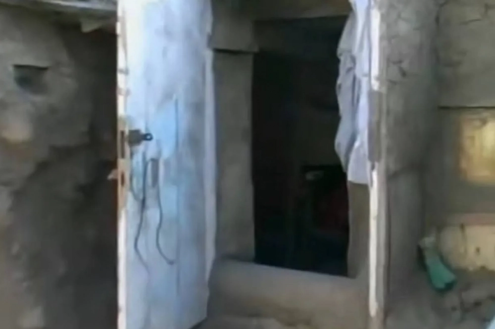 Сарай, в котором был оборудован подземный бункер.