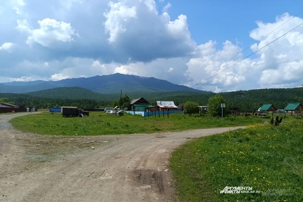 Окраина Кутурчина, откуда начинаются тропы на Кутурчинское Белогорье.