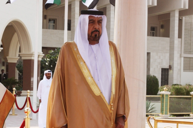 Президент ОАЭ шейх Халифа бен Зейд Аль Нахайян.