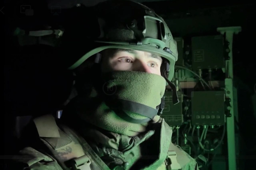 «Дым», наводчик тяжелой огнеметной системы.