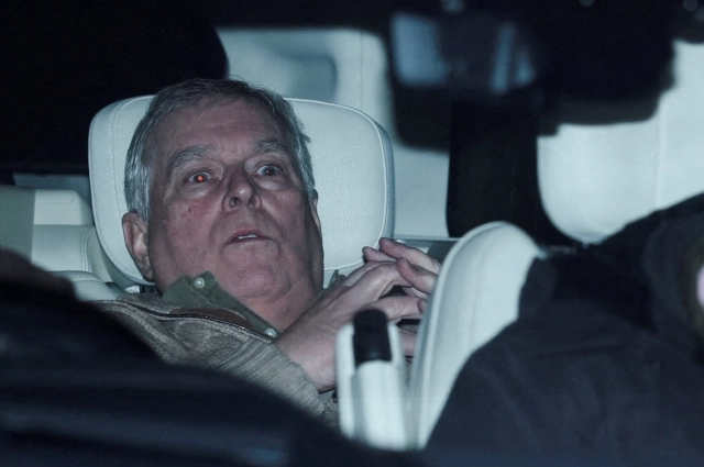 Эндрю после ареста