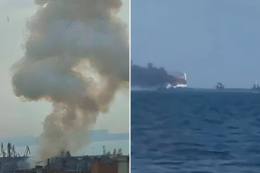 Удар по Одессе.
