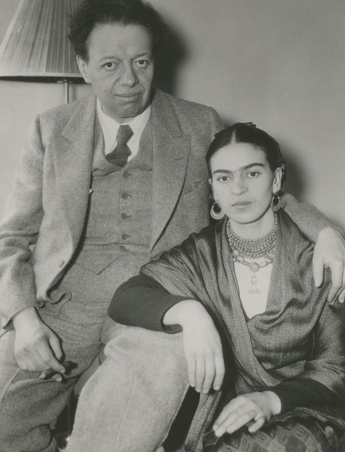Фрида Кало и Диего Ривера.