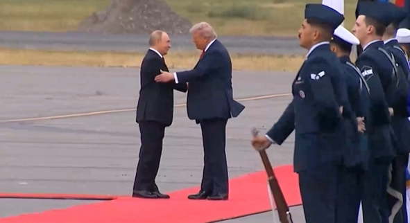 Встреча Владимира Путина и Дональда Трампа в Анкоридже.