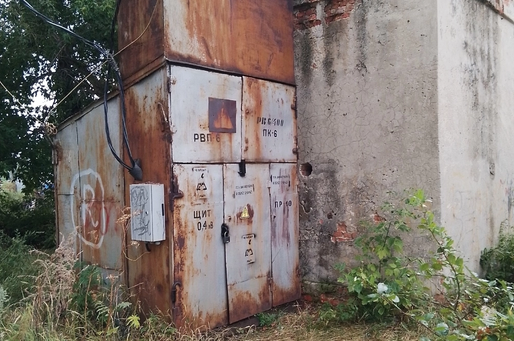 Та самая трансформаторная будка.