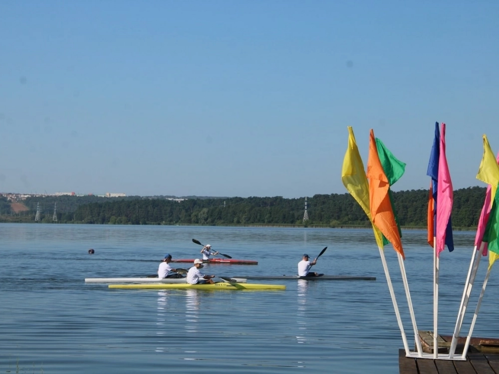 Гребля на байдарках.