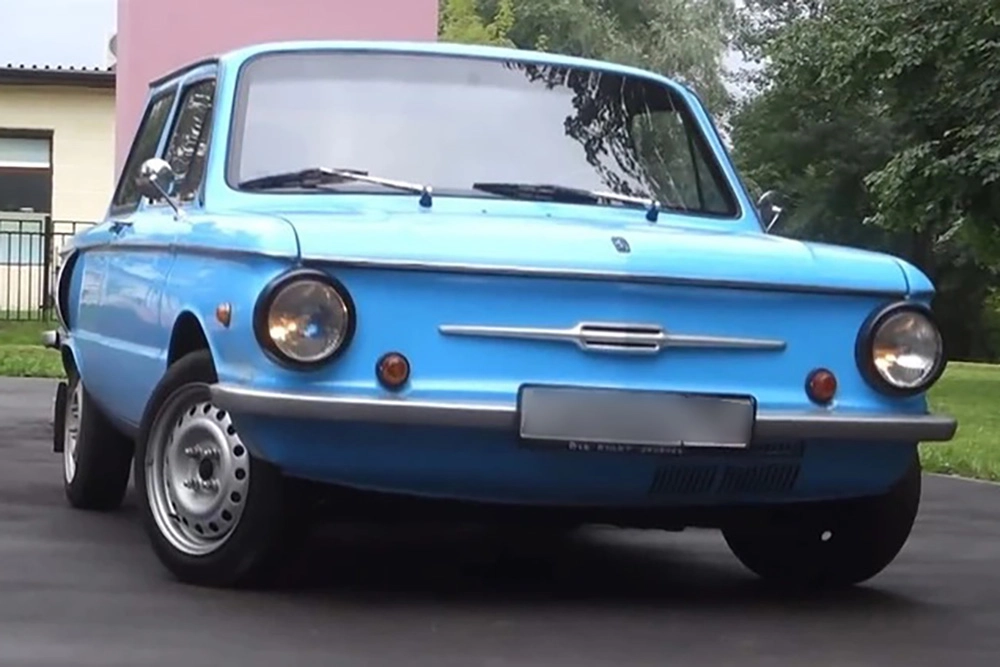 Голубой «Запорожец» Гоши Куценко.