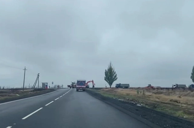 Дороги в Донбассе