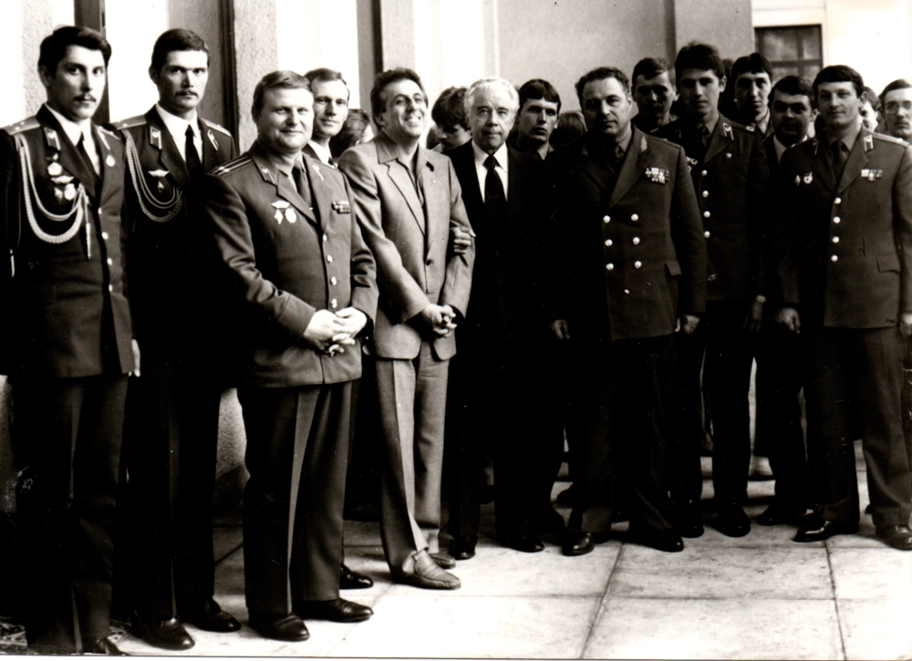 Эгон Кренц в посольстве СССР в Берлине в 1984 году.