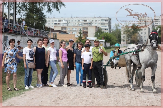 Победа в соревнованиях на приз, посвящённый коллективу племенного конезавода 