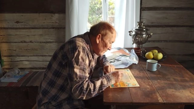 Кадр из фильма «История деда Азамбая».