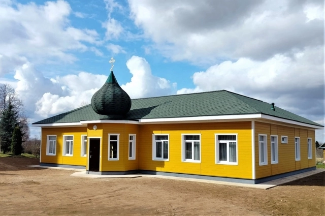 Братский корпус – одна из построек Центра паломничества в Клину