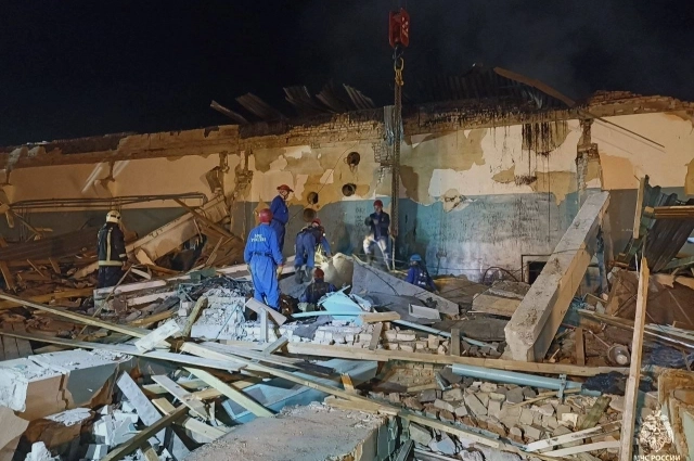 Работы на месте ЧП продолжались круглосуточно.