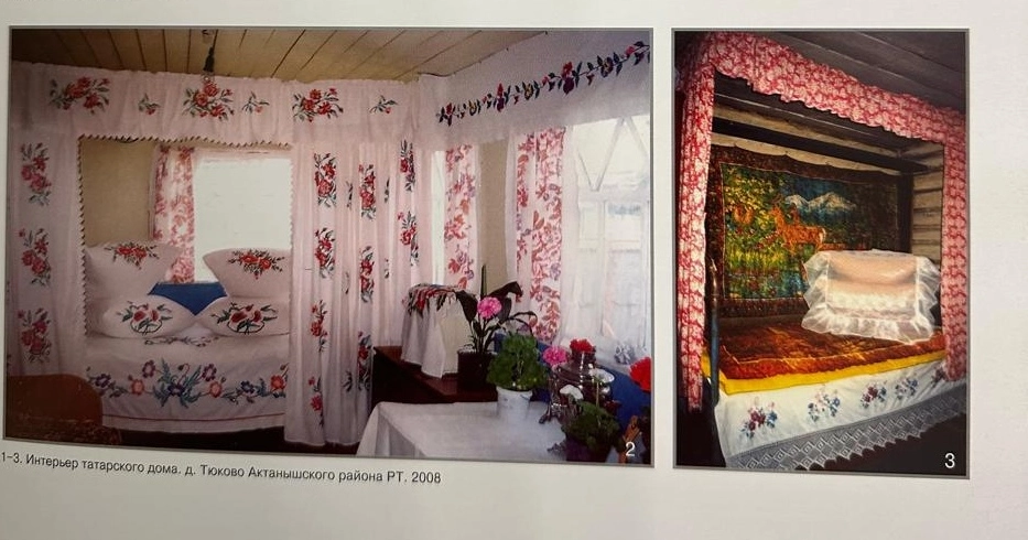 Фото интерьеров татарских домов из монографии 