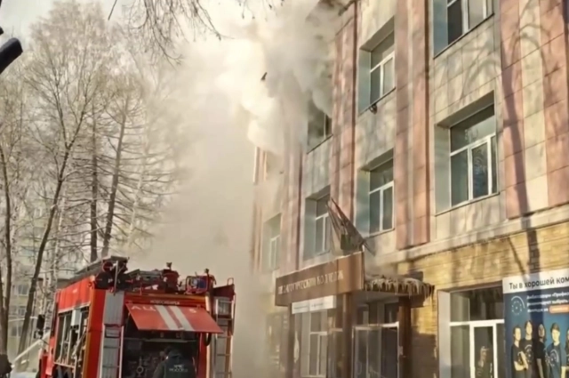 Тот самый кабинет на третьем этаже.