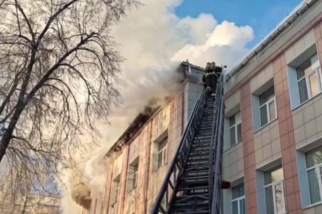 Точная причина пожара будет установлена после проведения проверки и экспертизы.