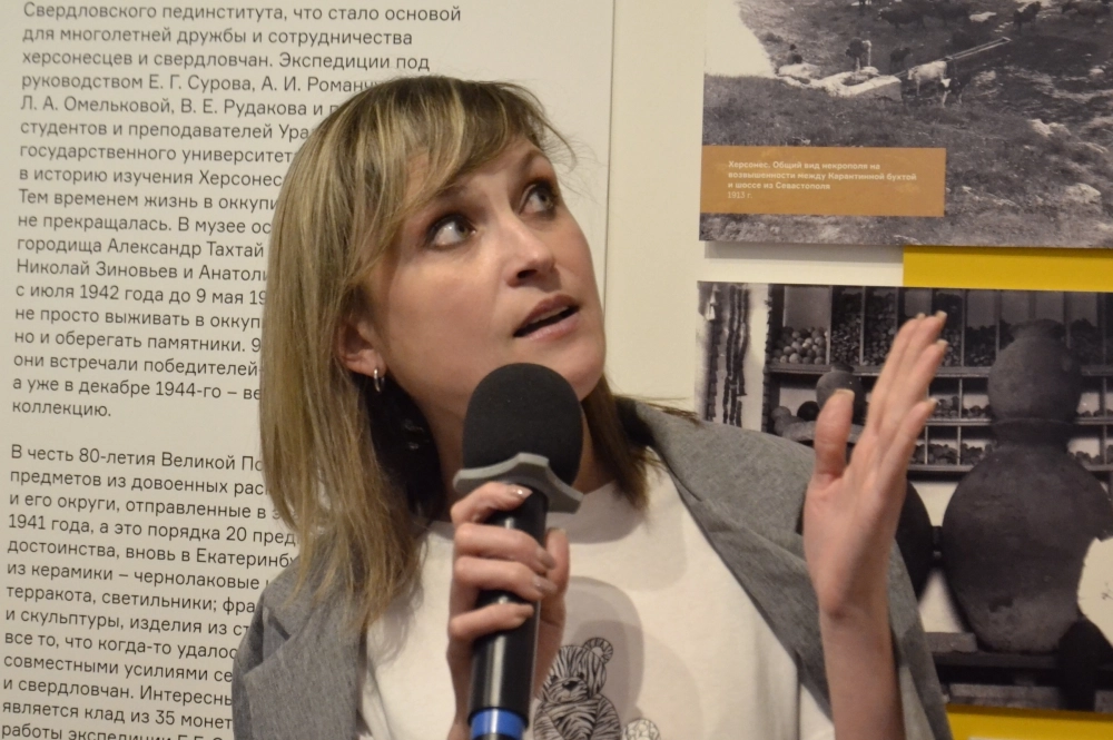 Елена Морозова рассказывает о сложностях, с которыми столкнулся учёный при эвакуации сокровищ музея.