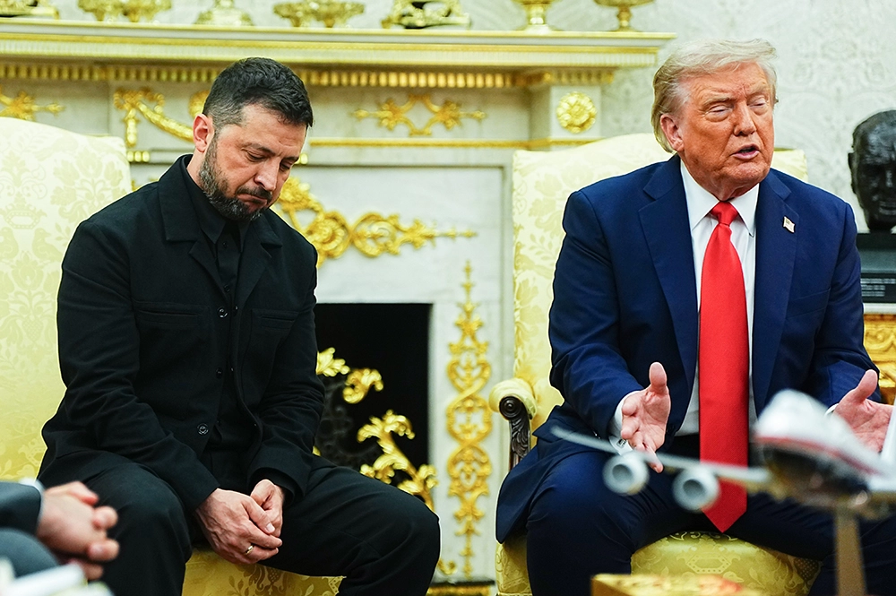 Переговоры Зеленского и Трампа в Белом доме. 