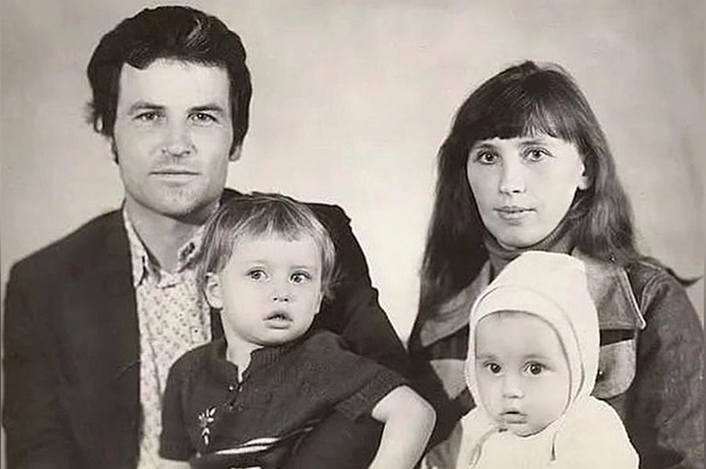 Дима Билан со своими родителями.