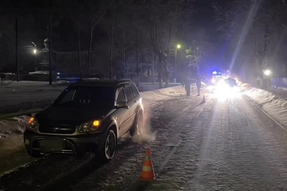 Фото с места ДТП.