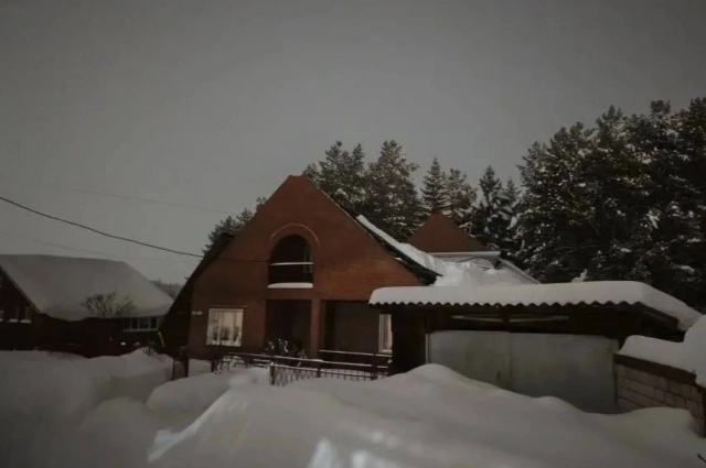 Обрушение крыши дома в Игре 30 января.