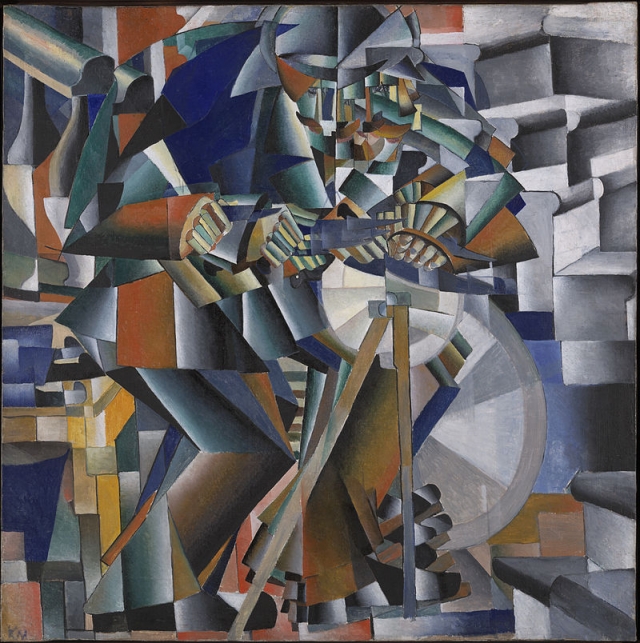  В 1920-х годах Малевич отправил картину на Первую русскую выставку.