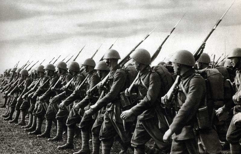 Чехословацкие солдаты, 1938. 