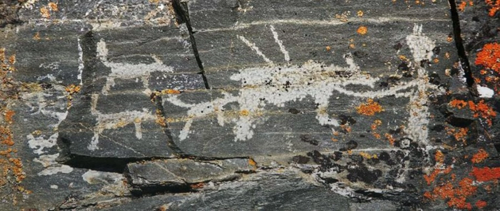 Наскальные рисунки в долине Сальджар.