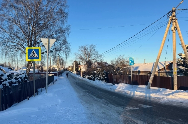 Улица, где жил подозреваемый.