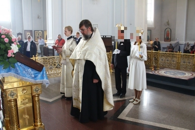 Венчание Анастасии и Николая.