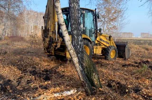 На месте захоронения останков Ларисы