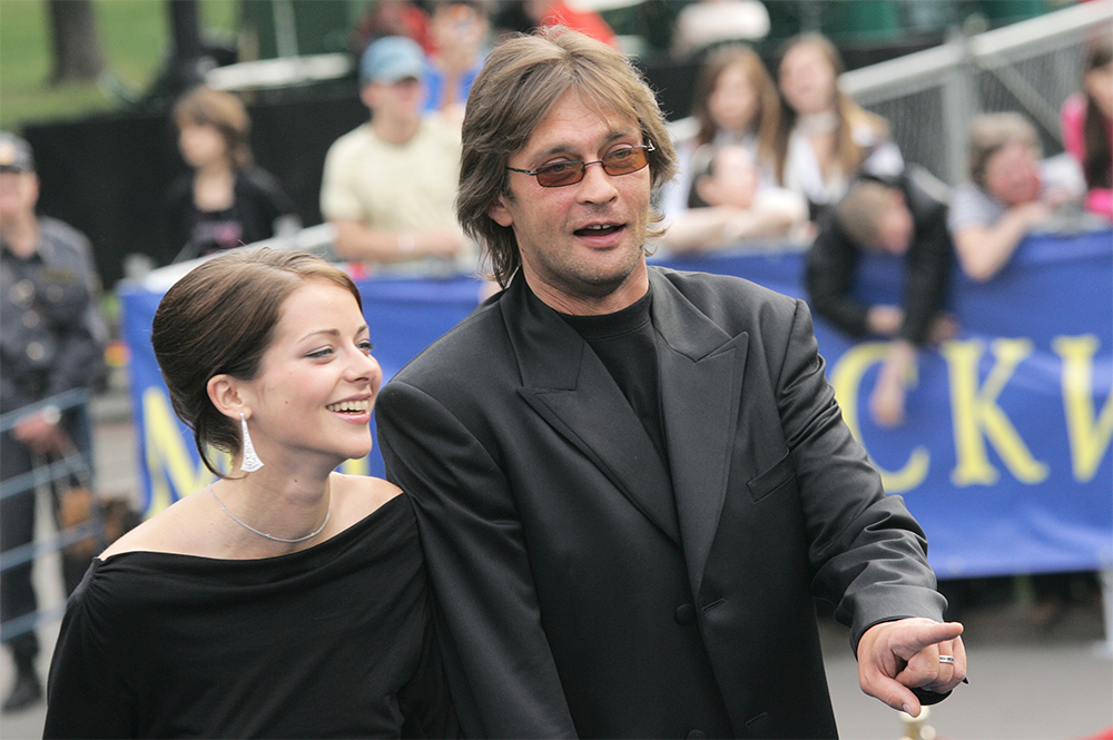 Марина Александрова и Александр Домогаров, 2005 год.