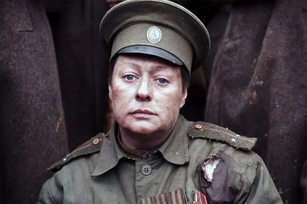 В фильме «Батальонъ» Мария Аронова исполнила центральную роль — реального исторического персонажа, командира женского «Батальона смерти» Марию Бочкареву.