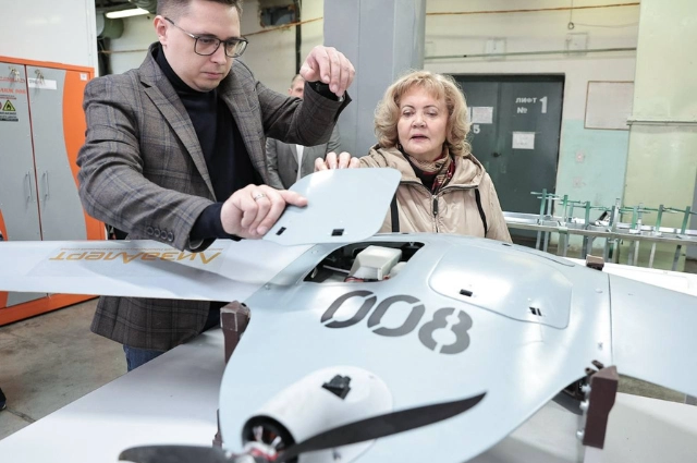 Людмила Бабушкина оценила работу уральского производителя беспилотников