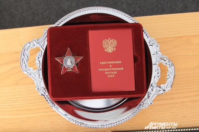  Орден Красной Звезды советский солдат получил за освобождение Венгрии от фашистов.