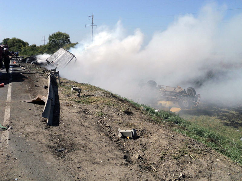 В Шацком районе произошло смертельное ДТП, в котором погиб дорожный рабочий.