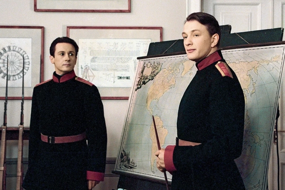 Марат Башаров сыграл роль юнкера Полиевского в российско-французско-итальянско-чешском художественном фильме режиссёра Никиты Михалкова «Сибирский цирюльник» (1998).