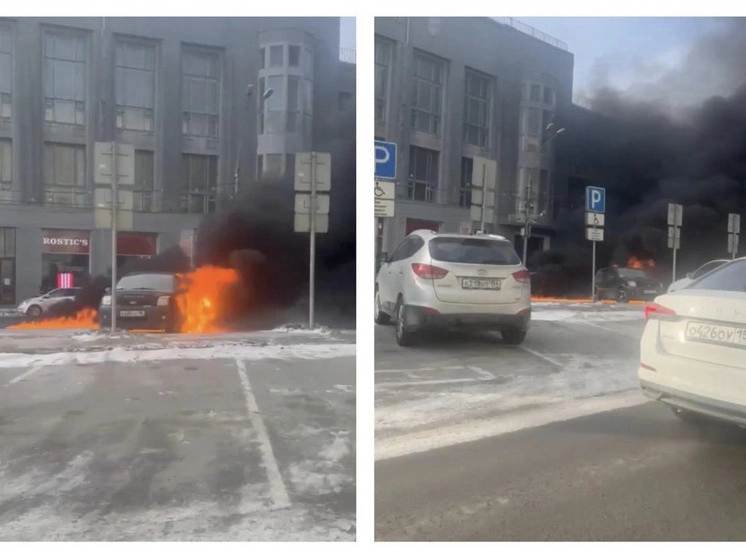 Пожар на Красном проспекте